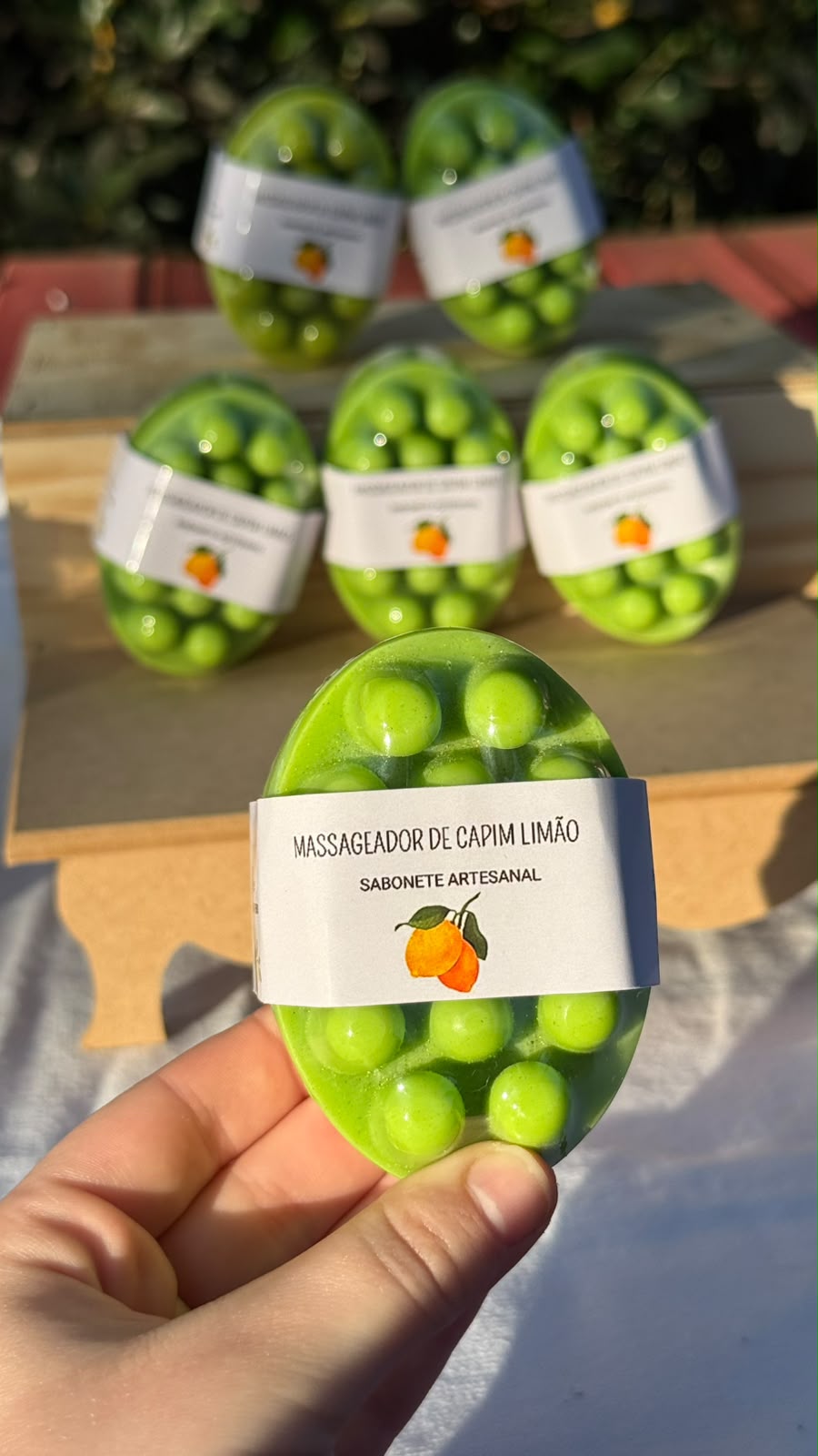 Massageador Capim-limão